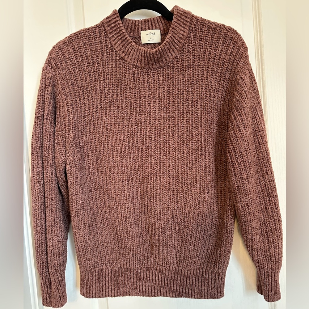 Wilfred Brown Knit Sweater
